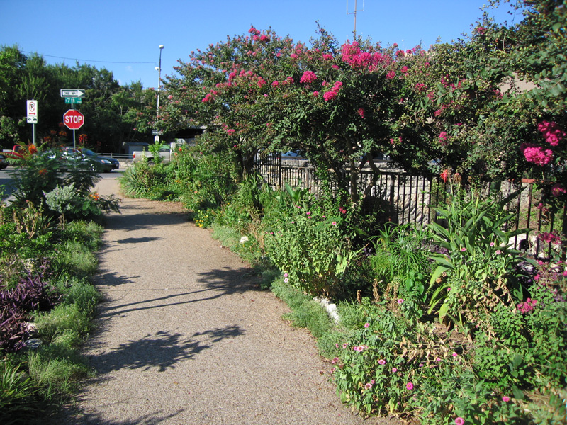 Koriente restaurant garden in downtown Austin, photo 2
