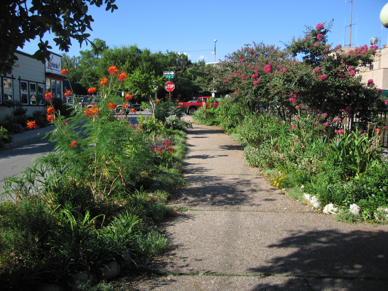 Koriente restaurant garden in downtown Austin, photo 3